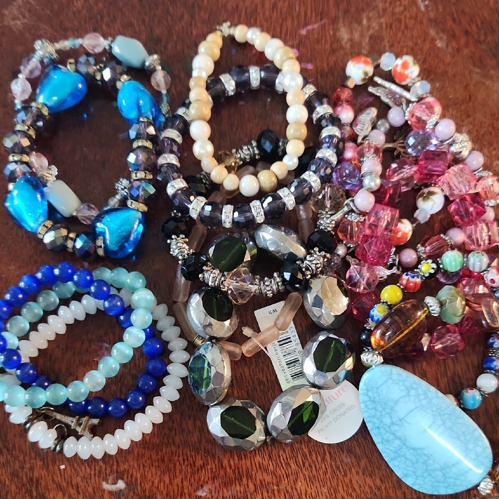 Colorful Beaded‎ Bracelets - Picture 6 of 6